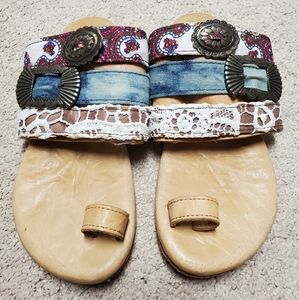 Freebird by Steven sandals (new never used)